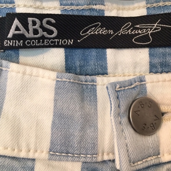 Skinny Stretchy Stripes Jeans, 27, New - Picture 4 of 8